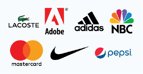 Lacoste Logo
Adobe Logo
Adidas Logo
NBC Logo
Mastercard Logo
Nike Logo
Pepsi Logo